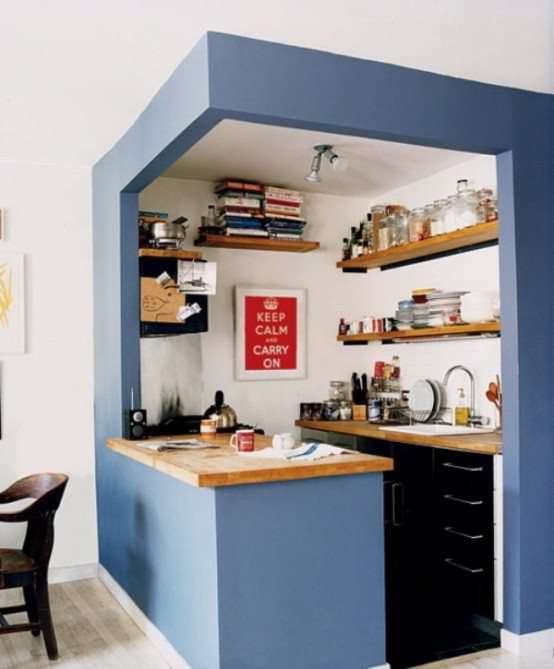 Idee arredamento soggiorno con cucina a vista Arredare casa moderna piccola