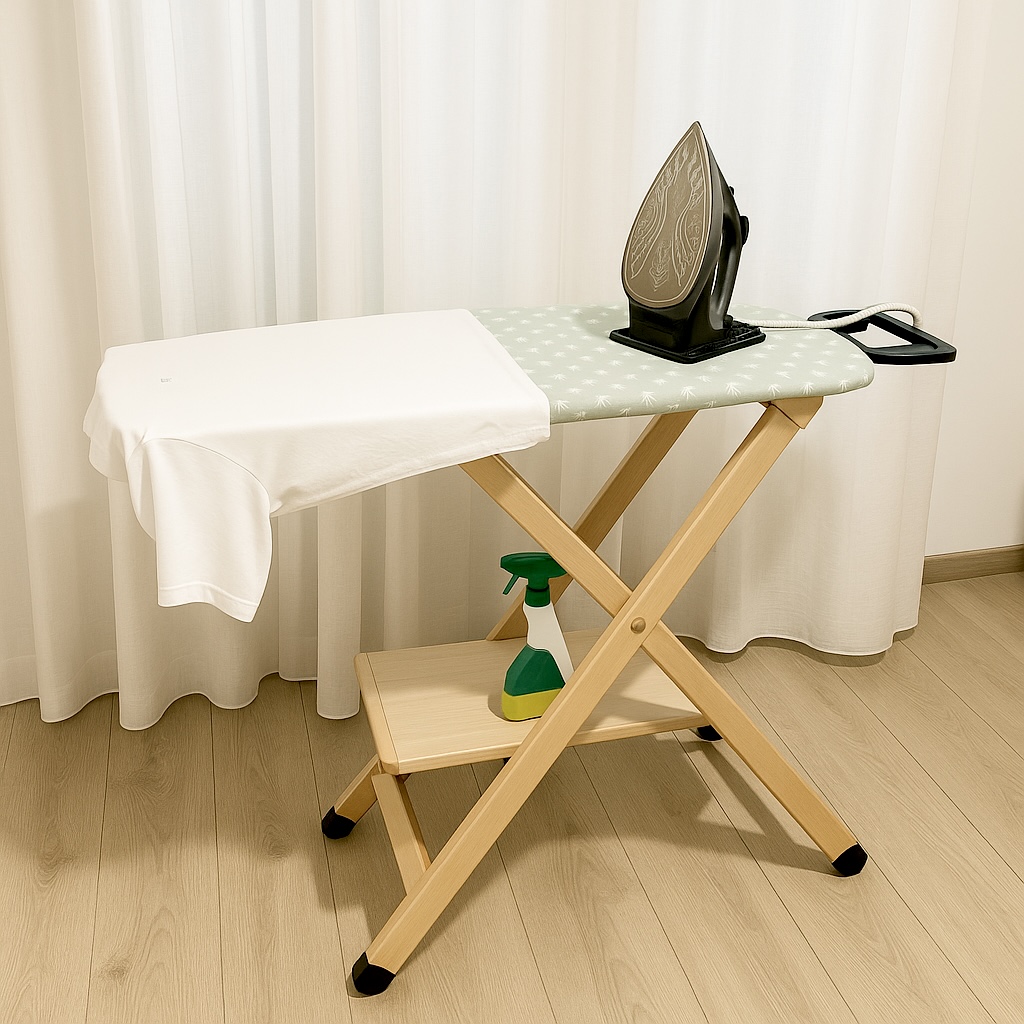 Scopri l’Asse da Stiro Perfetto, Stabilità, Comfort e Risparmio di Spazio.
